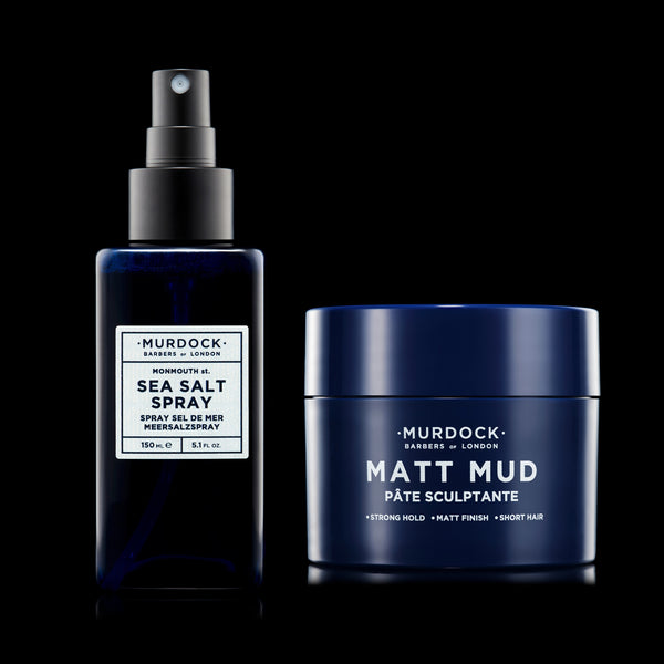 Sea Salt Spray & Matt Mud